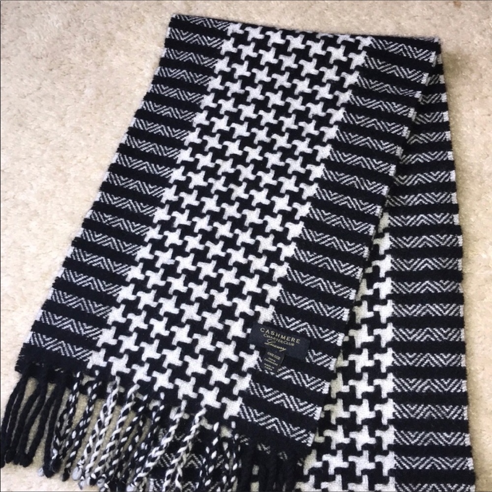 Luxury cashmere scarf by Charter Club